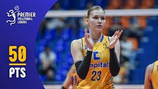 Marina Tushova with a 50-POINT performance against the HD Spikers! | 2024 Reinforced Conference