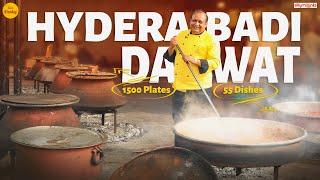 Cooking 55 DISHES for 1200 PEOPLE! Massive Wedding | Hyderabadi Daawat | Chef Pankaj | Silly Monks