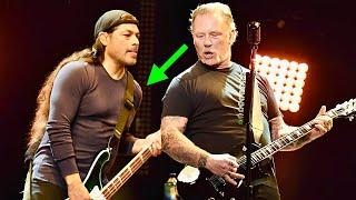 When James Hetfield Adjusts to BASS