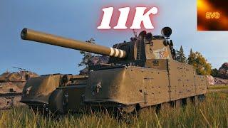 Type 5 Heavy  11K Damage 6 Kills &Type 5 - 10K Damage World of Tanks