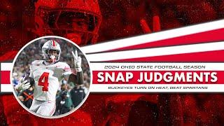 Snap Judgments: Ohio State relies on its athletes, knocks out game Michigan State team on the road