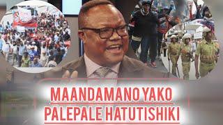 MSIMAMO KUHUSU MAANDAMANO YA  CHADEMA LISU AWAJIBU POLICE AFOKA VIKALI SANA  "MNATAKA MPAKA AFE NANI