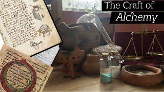 I learned Alchemy from Medieval Manuscripts. Here's how it works: