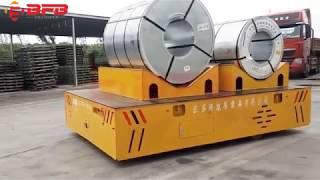 Custom Made Aluminum Coil Handling Equipment，Rubber Tire Steel Coil Transfer Car