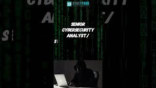 Top Cybersecurity Careers 2025 You NEED to Know!  |  #cyberyaan  #youtubeshorts