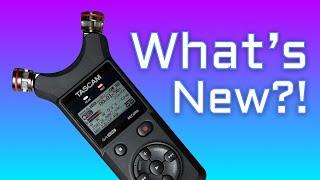 TASCAM DR-07XP - What's new?