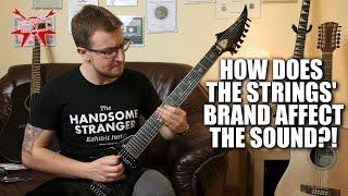 How does the strings' brand affect the sound?! - e-gitarzystaTV [ENG]