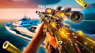 Trickshotting with CUSTOM CAMOS on BO2!! (18 KILLCAMS)