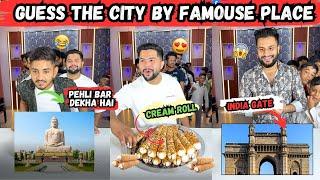 Guess The Indian States By Their Famous Places  & Take Cream Roll  Sahil Khan & Team | #funny