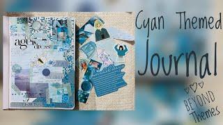 Cyan Themed Journal| Journal ideas for beginners