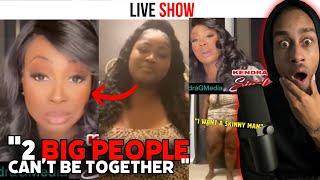 Plus Size Woman Wants a SKINNY MAN Who's Financially Literate1 With NO DEBT (LIVE SHOW)