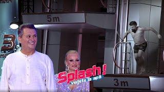 Edi Stancu și NEA MARIN, surpriza serii la Splash! Vedete la apă! Ce săritură! 