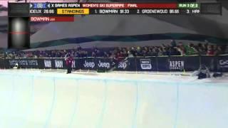 Maddie Bowman Run 3 Women's Ski Superpipe Final