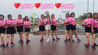 ️Love Love Love️~Music By Jolin Tsai蔡依琳~Choreographer by Thuan Zilo Zumba Dance