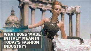 What does 'Made in Italy' mean in today's fashion industry?