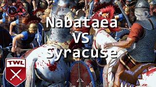 Nabataea VS Syracuse!! TWL Land Tournament Total War Rome 2