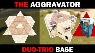 Aggravator V2 - RUST Duo-Trio Base Design with Trapped Loot Rooms