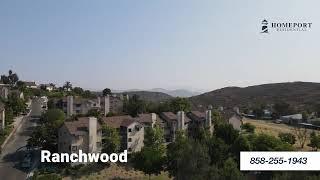 Ranchwood Park Community, Spring Valley CA Aerial Fly Through