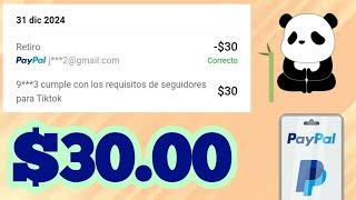 Gana $30 Dólares a PayPal con 4 Simples Pasos  las mejores ganancias con esta App confiable