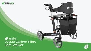 Aspire Vogue Carbon Fibre Seat Walker | Product Spotlight