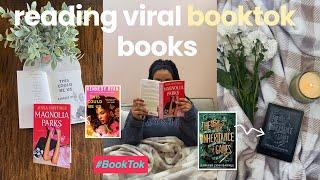 reading popular booktok books  ⭐️   are they worth the hype? *chatty, spoiler-free vlog*