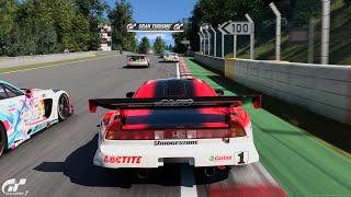 Gran Turismo 7 | Honda NSX Loctite JGTC '01 - Deep Forest Raceway "Super GT Field" [4KPS5]