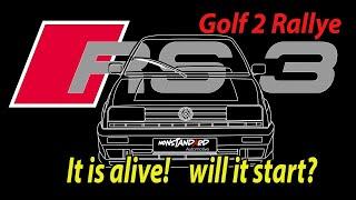 VW Golf 2 Rallye X RS3 Will it start !?