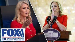 'SHE'S STILL LYING': Leavitt tells Jill Biden to 'speak up' over Biden cover-up