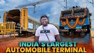 India's Biggest Auto Cargo Terminal in Manesar | Maruti Plant Railway Link | PM Gati Shakti