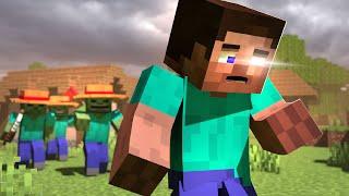 Steve become Herobrine #1 - Minecraft Animation