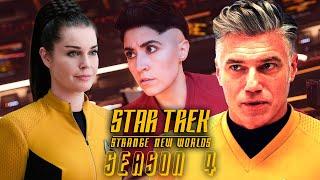 STAR TREK Strange New Worlds Season 4 TEASER - Reveal SHOCKING New Updates!