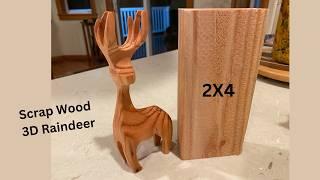 How to Make 3D Raindeer