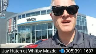 Some cheesey fun on the lot at Whitby Mazda!