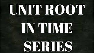 Unit Root, Stochastic Trend, Random Walk, Dicky-Fuller test in Time Series