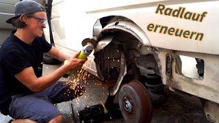 ROST ENTFERNEN MIT MATHISOX - RADLÄUFE ERNEUERN - VW T4 CAMPER AUSBAU F.04