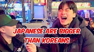 Asking Korean guys about their size | Street interview in Korea