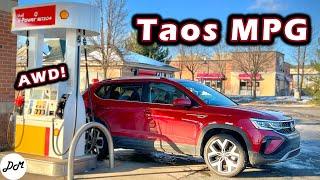 2022 Volkswagen Taos – MPG Test | Real-world Highway Range [AWD]