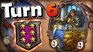 7-drop on Turn SIX Wins the Game! | Hearthstone Battlegrounds