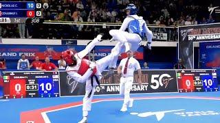 Cj Nickolas - Best Taekwondo Fight || 10 Best Fight || Highlights