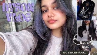 Dyson Air wrap trials | easy hairstyle | figuring out how to set your hair in tamil