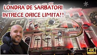 FASCINANT: EXPLOZIE de LUMINI la LONDRA de SARBATORI!#vlogdecalatorie