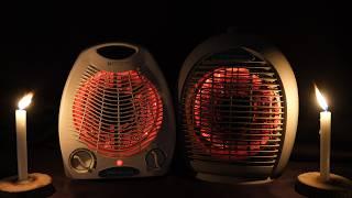 SLEEP AID  Deep Duo Fan Heater Sounds with 528 Hz Body and Mental Healing Frequency