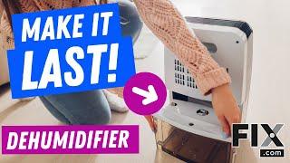 How to Clean and Maintain Your Dehumidifier | FIX.com