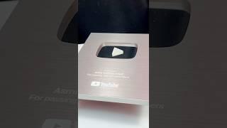 100K First Time Face Reveal With Silver Play Button #youtubeshorts #unboxing #silverplaybutton #100k