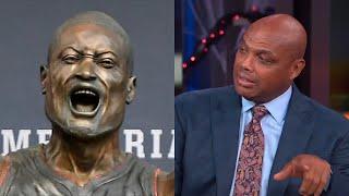 Charles Barkley can't stop roasting the Dwyane Wade statue 