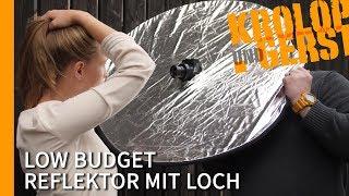 Low Budget Reflektor mit Loch  Krolop&Gerst