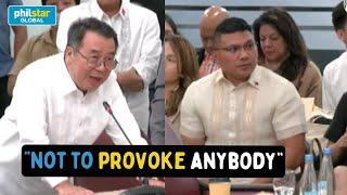 Quad Comm to Cardema: Wag insultuhin si Colmenares