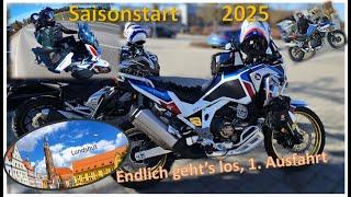 1. Motorradtour - Saisonstart 2025