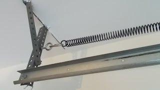 Replace a Broken Garage Door Spring