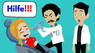 Learn German | Sarah is afraid of the dentist  | Vocabulary and important verbs